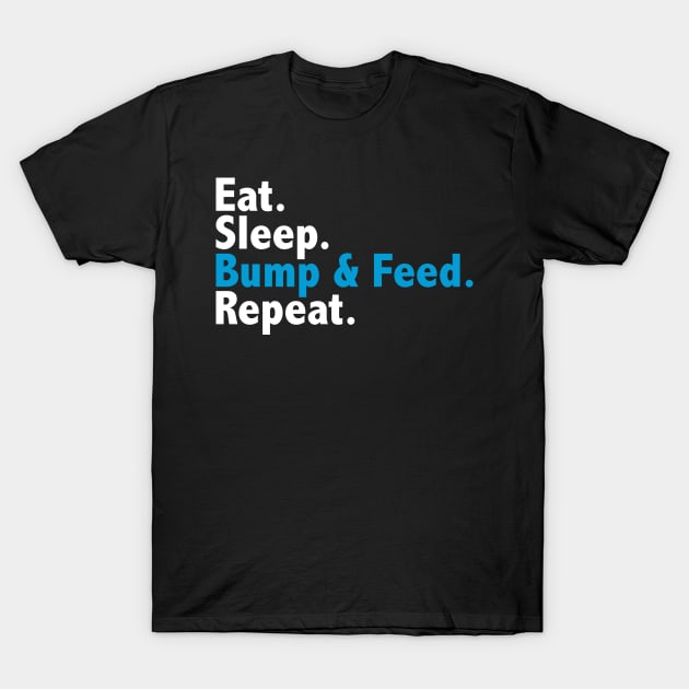 Bump & Feed T-Shirt by Mercado Graphic Design